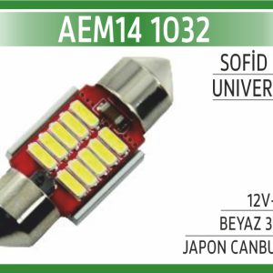 SOFİT LED 12V-24V BEYAZ 31MM JAPON CANBUSLU