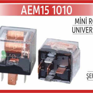 MİNİ ROLE 12V ŞEFFAF