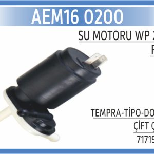 SU MOTORU WP 200 TEMPRA-TİPO-DOBLO ÇİFT ÇIKIŞ