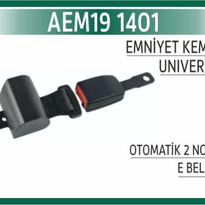 EMNİYET KEMERİ OTOMATİK 2 NOKTA - E BELGELİ