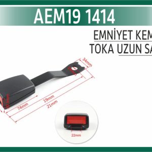 EMNİYET KEMERİ TOKASI UZUN SACLI