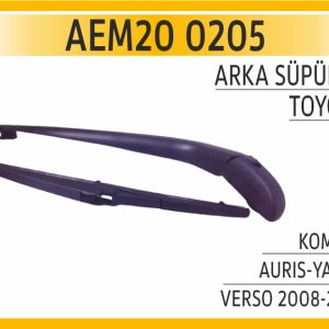 ARKA SÜPÜRGE KOMPLE AURIS-YARIS-VERSO 2008-2012