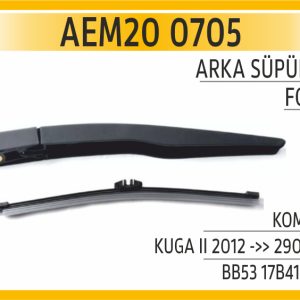 ARKA SÜPÜRGE KOMPLE KUGA II 2012 ->> 290 MM