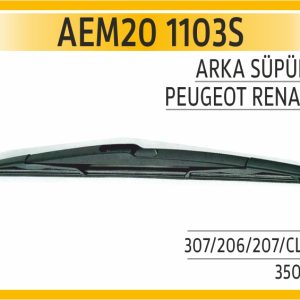 ARKA SÜPÜRGE 350 MM 307/206/207/CLİO II