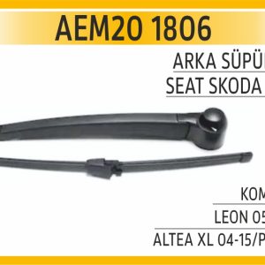 ARKA SÜPÜRGE KOMPLE LEON 05-12/ALTEA XL 04-15/POLO