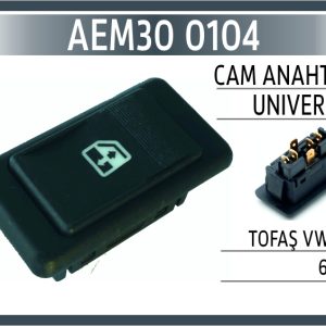 CAM ANAHTARI UNIVERSAL TOFAŞ VW TİP 6 PİN