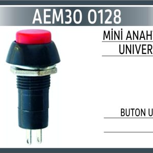 MİNİ ANAHTAR UNIVERSAL BUTON UZUN