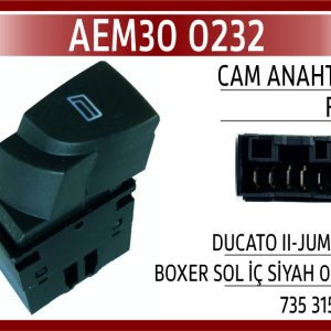 CAM ANAHTARI FIAT DUCATO II-JUMPER-BOXER SOL İÇ Sİ