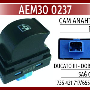 CAM ANAHTARI FIAT DUCATO III - DOBLO II SAĞ 06-13