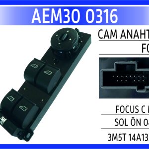 CAM ANAHTARI FORD FOCUS C MAX SOL ÖN 04-07
