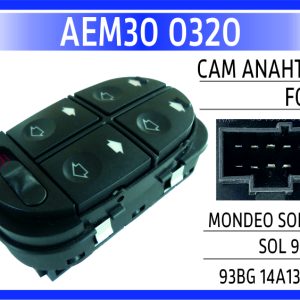 CAM ANAHTARI FORD MONDEO SOL ÖN SOL 93-96
