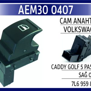 CAM ANAHTARI VW CADDY GOLF 5 PASSAT SAĞ 03-14