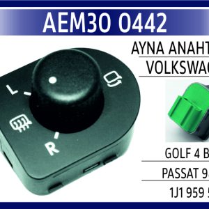 AYNA ANAHTARI VW GOLF 4 BORA PASSAT 98-04