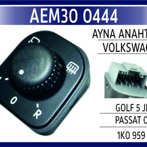 AYNA ANAHTARI VW GOLF 5 JETTA PASSAT 03-10