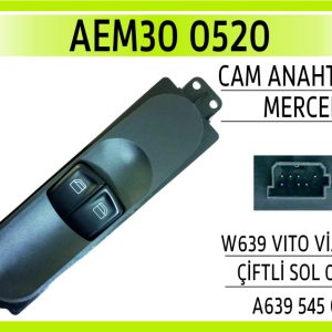 CAM ANAHTARI MERCEDES W639 VITO VİANO ÇİFTLİ SOL 0