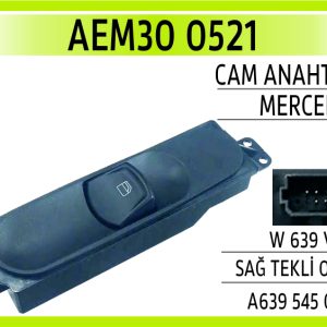 CAM ANAHTARI MERCEDES W 639 VITO SAĞ 05-17