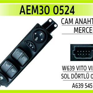 CAM ANAHTARI MERCEDES W639 VITO VIANO SOL DÖRTLÜ 0