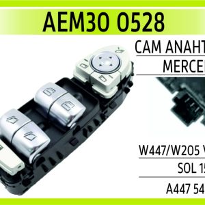CAM ANAHTARI MERCEDES W447/W205 VİTO SOL 15-20