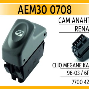 CAM ANAHTARI RENAULT CLIO MEGANE KANGO 96-03 / 6P-