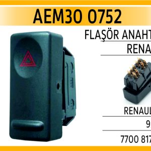 FLAŞÖR ANAHTARI RENAULT RENAULT 19 / 92-96