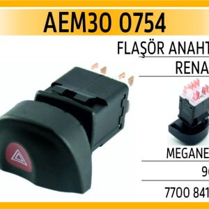 FLAŞÖR ANAHTARI RENAULT MEGANE I 9P / 96-99