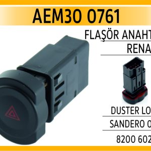 FLAŞÖR ANAHTARI RENAULT DUSTER LOGAN SANDERO 08-15