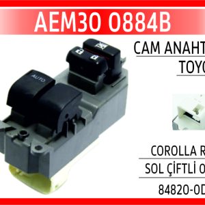 CAM ANAHTARI TOYOTA COROLLA RAV4 SOL ÇİFTLİ 08-13