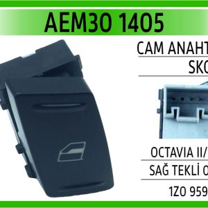 CAM ANAHTARI SKODA OCTAVIA II/YETI SAĞ  04-13