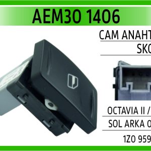 CAM ANAHTARI SKODA OCTAVIA II /YETI SOL ARKA 04-13