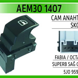 CAM ANAHTARI SKODA FABIA / OCTAVIA SUPERB SAĞ 05-1