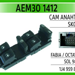 CAM ANAHTARI SKODA FABIA / OCTAVIA I SOL 98-04
