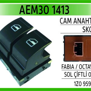 CAM ANAHTARI SKODA FABIA / OCTAVIA I SOL ÇİFTLİ 04
