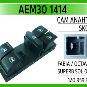 CAM ANAHTARI SKODA FABIA / OCTAVIA II / SUPERB SOL