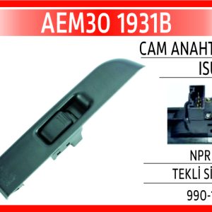 CAM ANAHTARI ISUZU NPR SAĞ SİYAH