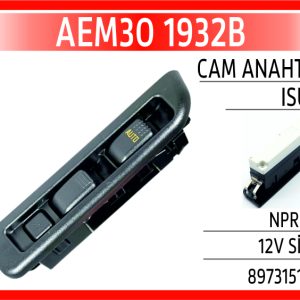 CAM ANAHTARI ISUZU NPR SOL 12V SİYAH
