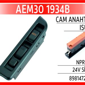 CAM ANAHTARI ISUZU NPR SOL 24V SİYAH