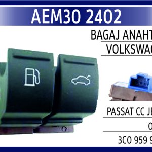 BAGAJ ANAHTARI VW PASSAT /CC /JETTA 06-14