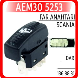 CAM ANAHTARI SCANIA DAR