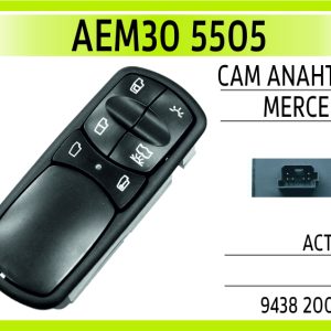 CAM ANAHTARI MERCEDES ACTROS SAĞ