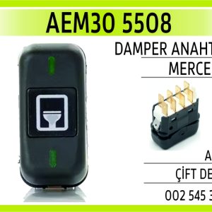DAMPER ANAHTARI  MERCEDES AXOR ÇİFT DEVRE
