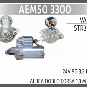 STR3300 ALBEA DOBLO CORSA 1,3 MJET 12V 9 DIS 1,3 KW