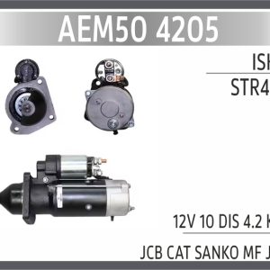 STR4205 JCB CAT SANKO MF JCB 12V 10 DIS 4.2 KW