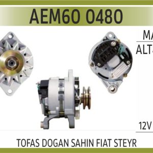 ALT480 TOFAS DOGAN SAHIN FIAT STEYR 12V 60A