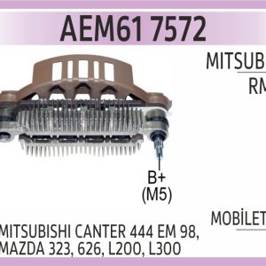 RM-16   MITSUBISHI CANTER 444 EM 98, MAZDA 323, 626, L200, L300 MOBİLETRON