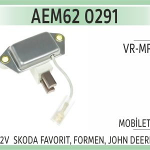 VR-MP134 12V  SKODA FAVORIT, FORMEN, JOHN DEERE MOBİLETRON