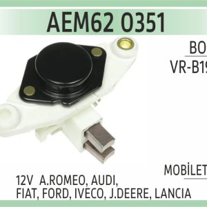 VR-B193M   12V  A.ROMEO, AUDI, FIAT, FORD, IVECO, J.DEERE, LANCIA MOBİLETRON
