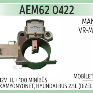 VR-MD01  12V  H. H100 MİNİBÜS KAMYONYONET, HYUNDAI BUS 2.5L (DiZEL) MOBİLETRON