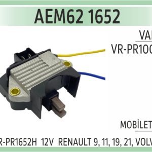 VR-PR1000H VR-PR1652H  12V  RENAULT 9, 11, 19, 21, VOLVO MOBİLETRON