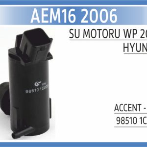 SU MOTORU WP 2006 HYUNDAI ACCENT ERA