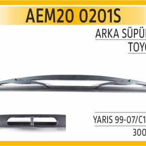 ARKA SÜPÜRGE 300 MM YARIS 99-07/C1/107
